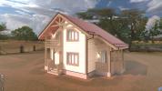 Пример 3D виджета загородного дома