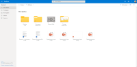 Просмотр файлов в OneDrive
