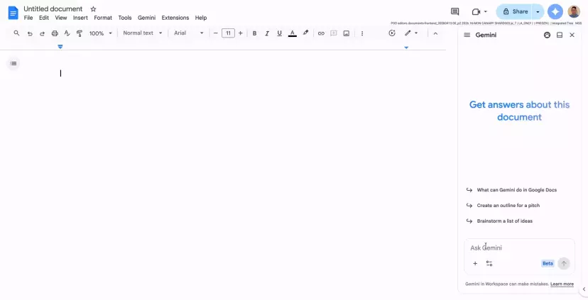 Google Docs теперь позволяет настраивать постоянные инструкции для Gemini