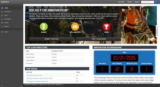 Скриншот Planbox Innovate