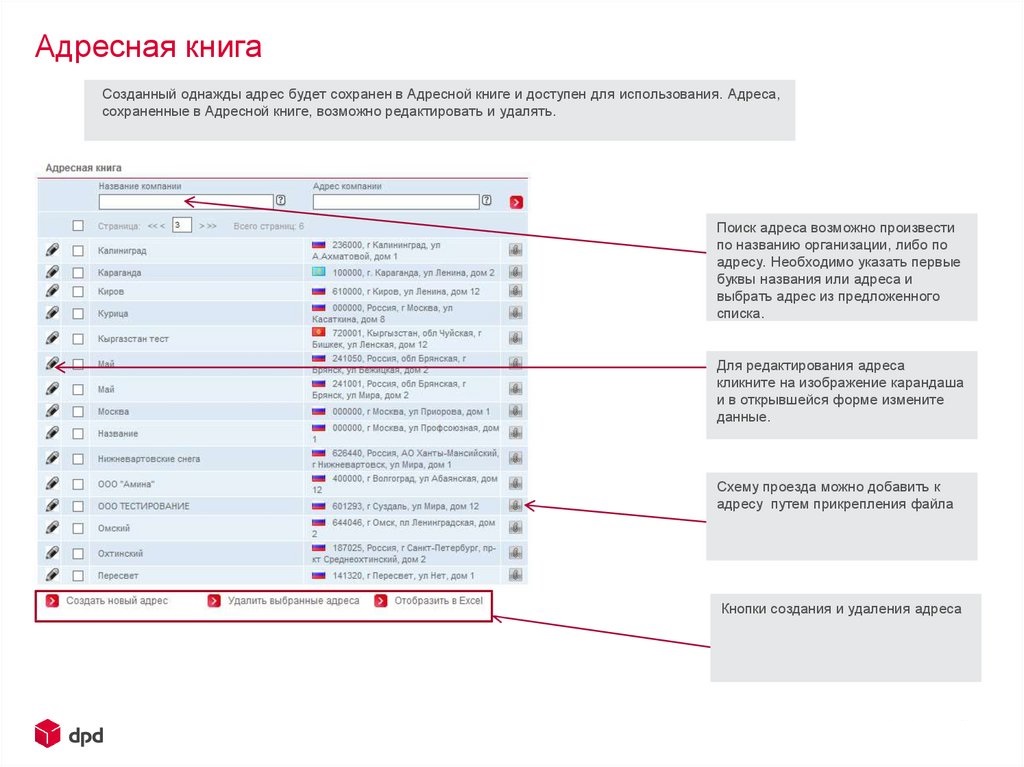 Формирование адресной книги презентация