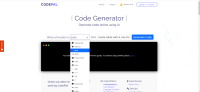 Выбор языка программирования в Объяснение использования функций в сгенерированном коде в CodePal