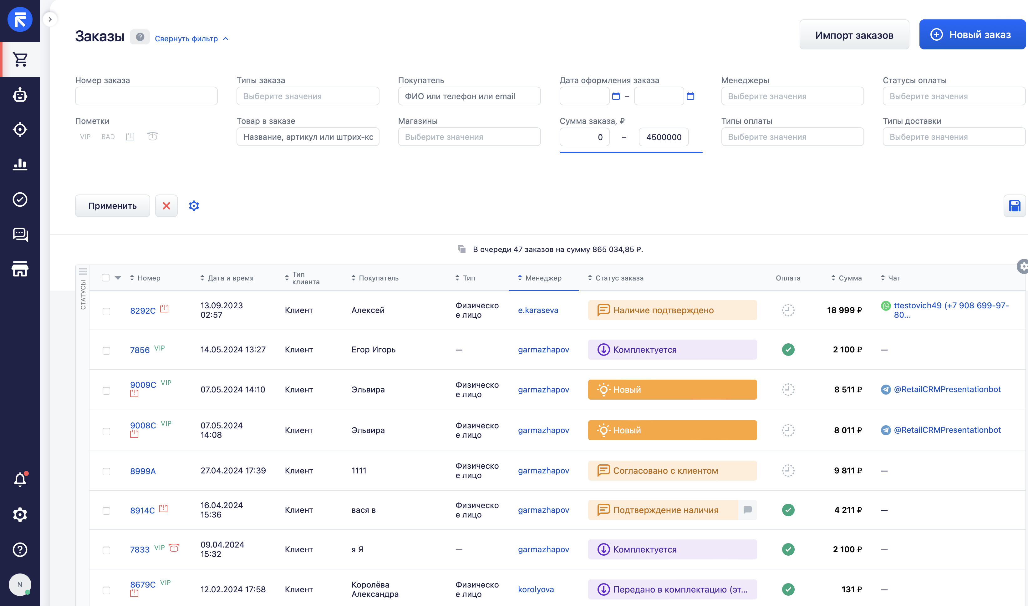 RetailCRM — обзор сервиса | Startpack