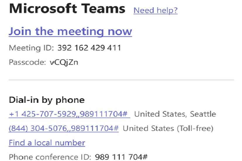 В Microsoft Teams появятся упрощенные приглашения на видеоконференцию