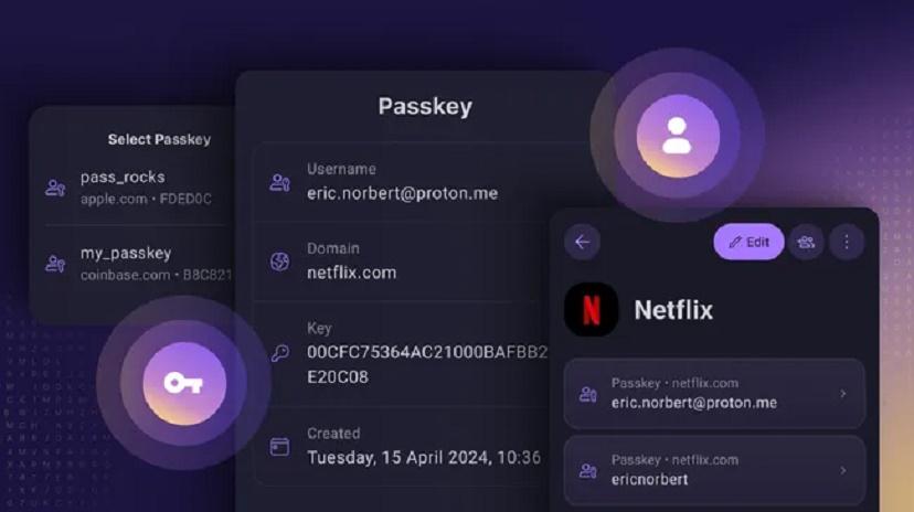 Proton Pass добавляет поддержку ключей доступа для всех пользователей