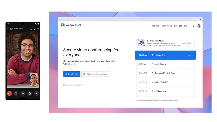В Google Meet внедрили переключение между устройствами во время звонка