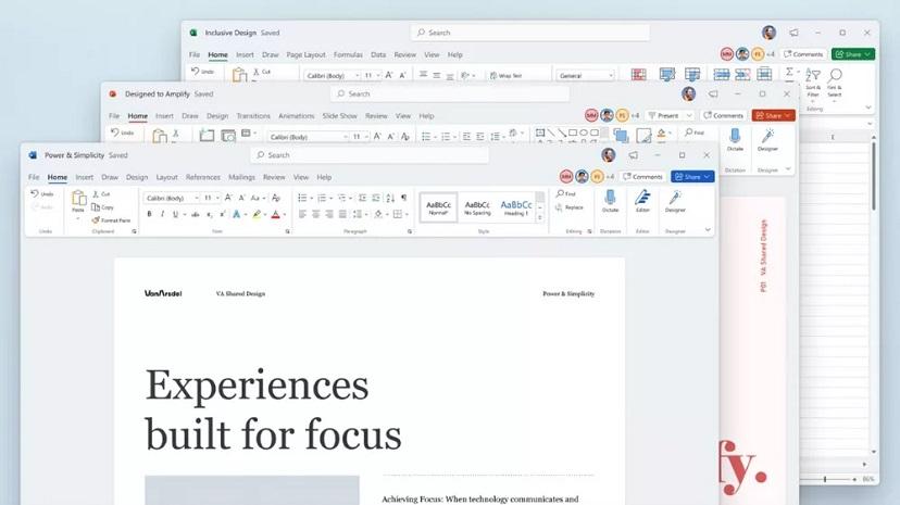 Microsoft Office получил новый дизайн