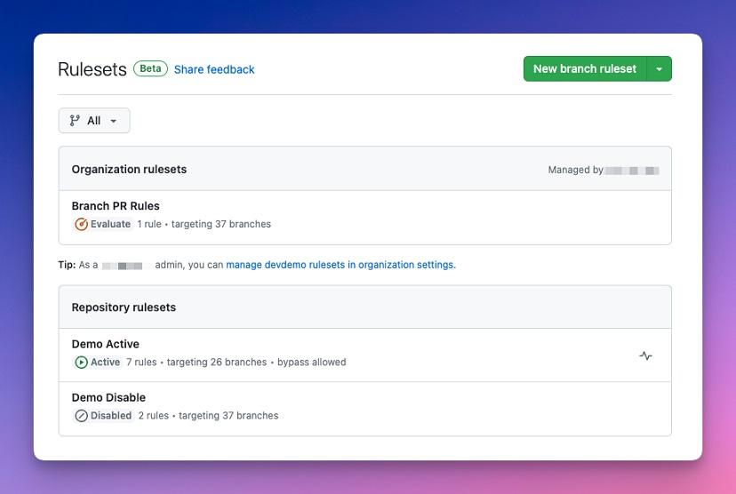GitHub представляет общедоступную бета-версию правил репозитория