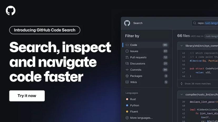 GitHub выпустил новый инструмент поиска кода