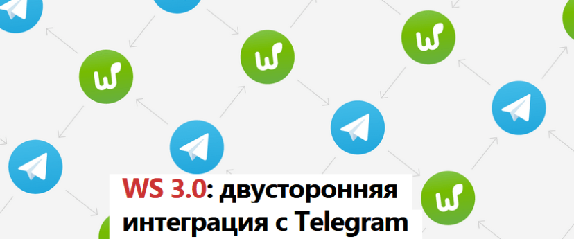 Worksection сотворила двустороннюю интеграцию с Telegram
