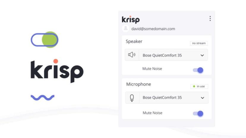 Скриншот Krisp
